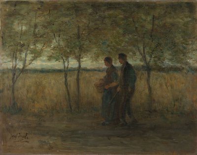 回家 作者 以色列的约瑟夫 (1824-1911)