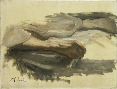索尔的腿 作者 约瑟夫·伊斯雷尔斯（Jozef Israëls）（有艺术家签名）
