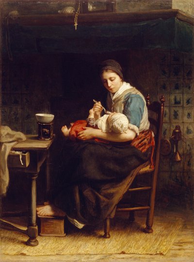 The Madonna，c.1867 作者 约瑟夫·以色列