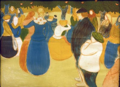 Volksfest in der Bretagne 作者 约瑟夫·里普尔·罗奈