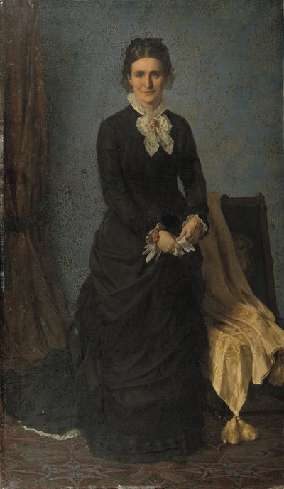 侍女卡罗琳-阿玛莉-梅尔达尔（Caroline Amalie Meldahl，女，Ræder 作者 约根·罗德