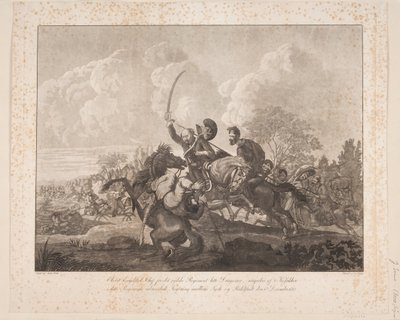 恩格尔斯泰德上校在拉尔施泰特战役中，1813 年 作者 约尔根诉索纳