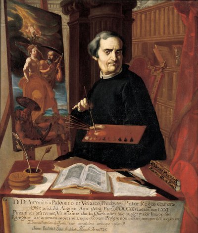 Acisclo安东尼奥·帕洛米诺·德·卡斯特罗·贝拉斯科 作者 Juan Bautista Simo