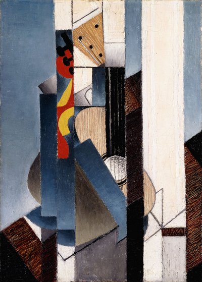 吉他，1913年 作者 胡安·格里斯