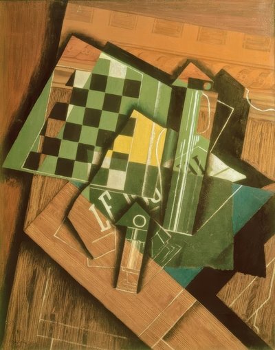 棋盘格 作者 胡安·格里斯