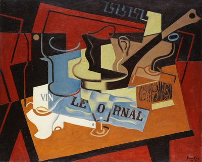 砂锅菜，1919年 作者 胡安·格里斯