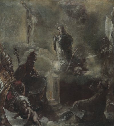 圣母无染原罪，1675-85年 作者 胡安·德·瓦尔德斯·里尔