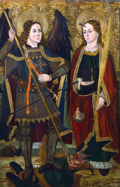 圣迈克尔和恩格拉西亚（C1489-C1513） 作者 小胡安·德拉·阿巴迪亚