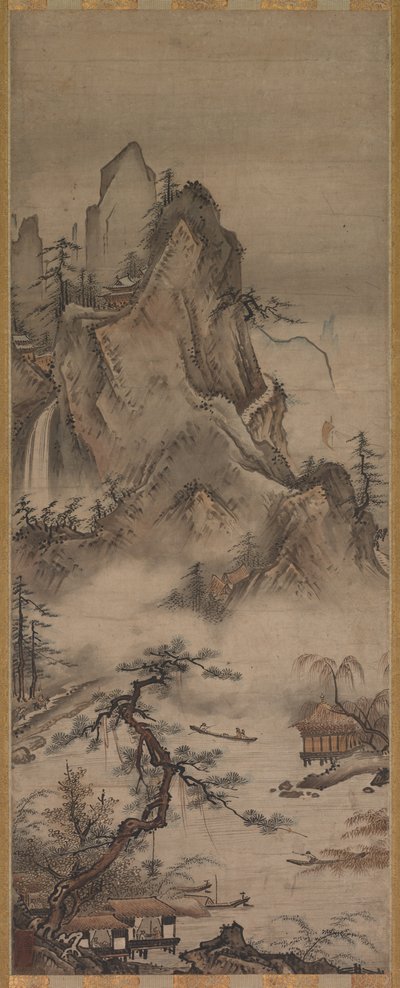 景观，16世纪。 作者 犹