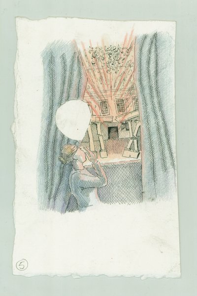 德国海军对北约克郡斯卡伯勒的轰击，1914年。 作者 朱迪思·多比