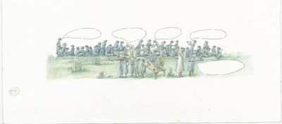 德国海军对北约克郡斯卡伯勒的轰击，1914年。 作者 朱迪思·多比