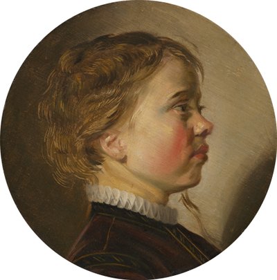 年轻男孩的轮廓，约1630年。 作者 朱迪思·莱斯特（Judith Leyster）