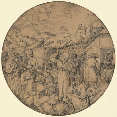 干草收割（六月） 作者 约格·布鲁（JörgBreu）