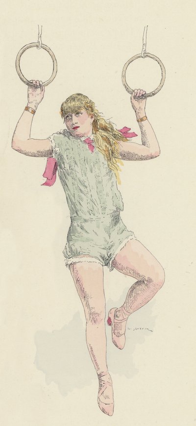 女体操运动员 作者 朱尔斯·阿森·加尼尔