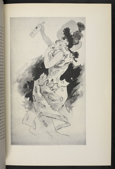 一个舞者》，儒勒-谢雷，巴黎：莫里斯-勒加雷克 作者 朱尔斯·切雷特（Jules Cheret）