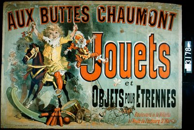1885年在巴蒙·肖蒙（Buttes Chaumont） 作者 朱尔斯·切雷特（Jules Cheret）