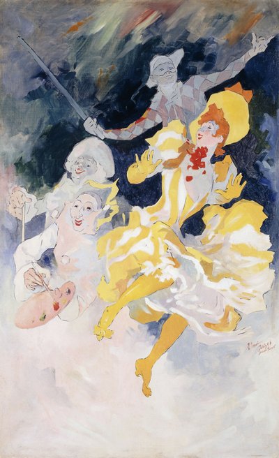 彩虹彩虹，约1894年 作者 朱尔斯·切雷特（Jules Cheret）