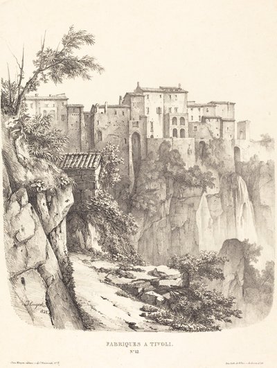 蒂沃利的建筑 作者 朱尔斯·柯尼特（Jules Coignet）