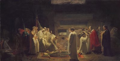 1855年地下墓穴中的烈士 作者 朱尔斯·尤金·勒内普韦