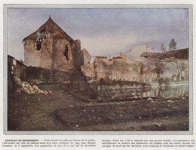 Mondement城堡 作者 Jules Gervais Courtellemont