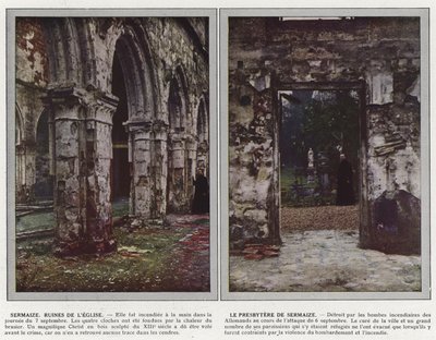 Sermaize，教堂遗址，Sermaize长老会 作者 Jules Gervais Courtellemont