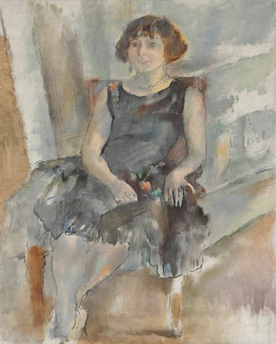 黑发，1928年 作者 朱尔斯·帕辛