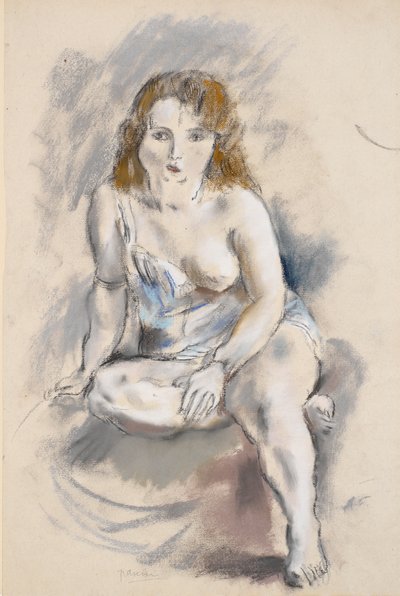 裸体 作者 Jules Pascin