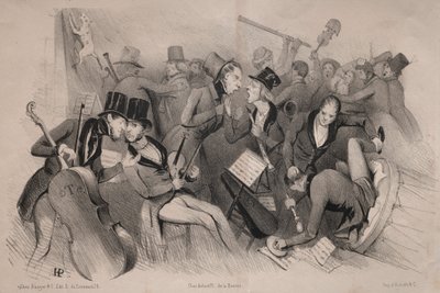 新闻：1841年省爱乐乐团。 作者 朱尔斯·普拉蒂尔