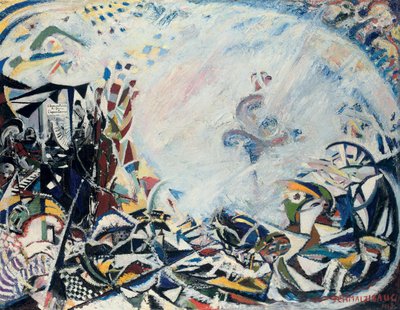 舞蹈的动力；动态舞蹈，1913年 作者 朱尔斯·史马尔济高（Jules Schmalzigaug）