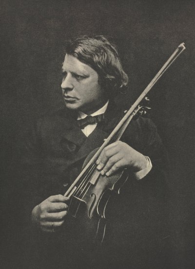 摄影作品：约阿希姆（Joachim），1913年。 作者 朱莉娅·玛格丽特·卡梅伦