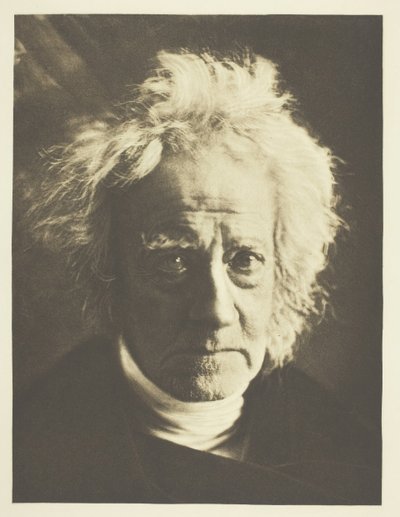 John Herschel爵士，1867年，1890年10月印刷。 作者 Julia Margaret Cameron