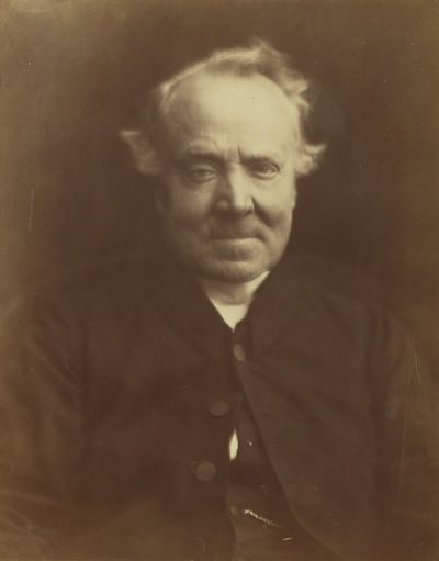 淡水河畔的牧师》，1864年。 作者 Julia Margaret Cameron