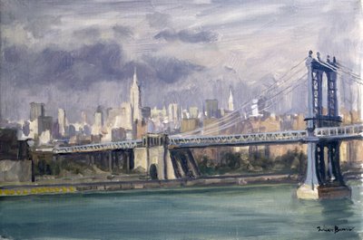 曼哈顿大桥，纽约，1996年 作者 朱利安·巴罗（Julian Barrow）