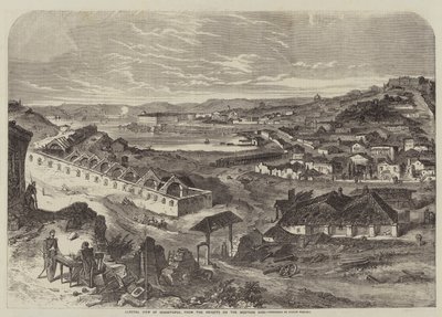 塞巴斯托波尔的全景，来自西侧的高地 作者 朱利安·波特（Julian Portch）