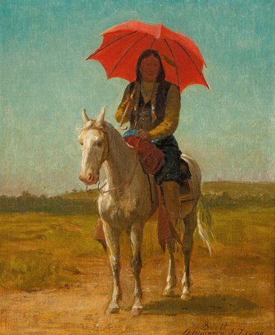 骑士，阿纳达科，俄克拉荷马州，1890年 作者 Julian Scott