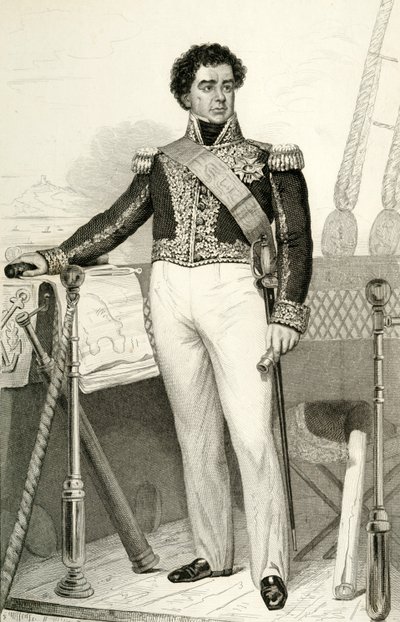 盖伊·维克多·杜佩雷（Guy-VictorDuperré），1804年，1839年。 作者 朱利安·利奥波德·博伊（Julien Leopold Boilly）