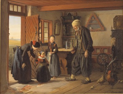 探望祖父 作者 Julius Exner