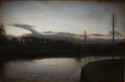 晚间景观 作者 朱利叶斯·保尔森（Julius Paulsen）
