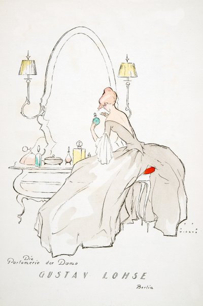 “Gustav Lohse, Berlin, from Styl, pub 1922 (stencil print) 的广告 作者 朱普·维尔茨