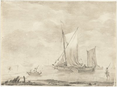 河流景观 作者 亨德里克·科贝尔（可能）