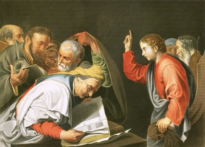 基督在医生中间 作者 Jusepe de Ribera