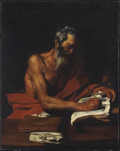 圣杰罗姆，1614-15 作者 朱塞佩·德·里贝拉
