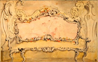 为Bilenski伯爵设计的沙发 作者 JusteAurèleMeissonnier