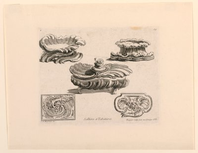 盐窖和鼻烟盒 作者 JusteAurèleMeissonnier