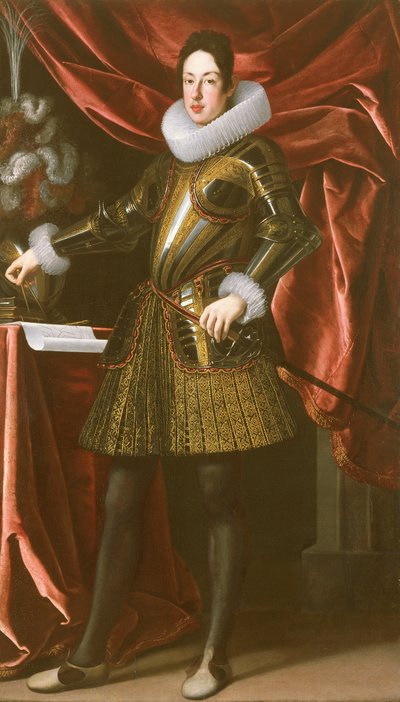 托斯卡纳大公费迪南德二世1610-1670，约1630-1640。 作者 Justus Sustermans