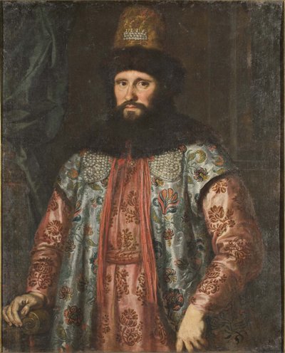 Ivan Chemodanov大使的肖像c。 16571658 作者 Justus Sustermans