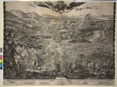 1683 年维也纳土耳其围城战（印刷品） 作者 贾斯图斯·范·丹·尼普特