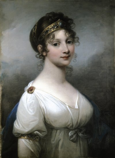 普鲁士路易丝女王的肖像，1776-1810年，1802年 作者 约瑟夫·格拉西