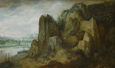 岩石景观，河流景观 作者 KMS 1024 乌贝肯特