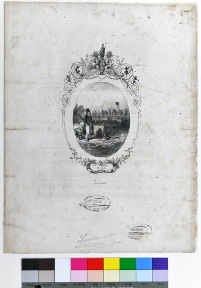 "Les Chemins de Fer"，约 1840 年（纸面石版画） 作者 凯佩林公司